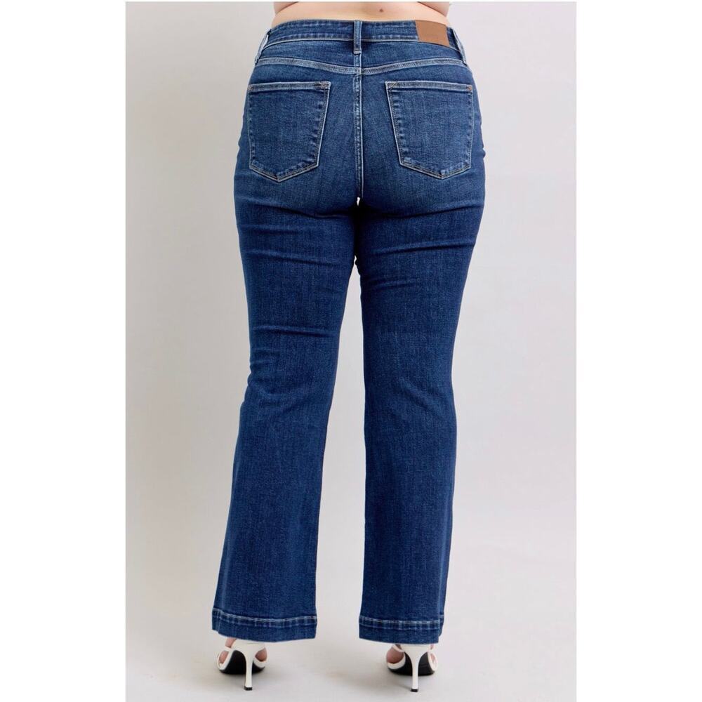 High Waisted Trouser Flare-Plus Size - Picture 7 of 10